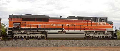 Southern Pacific 1996 SD70ACe Diesel, November 12, 2011